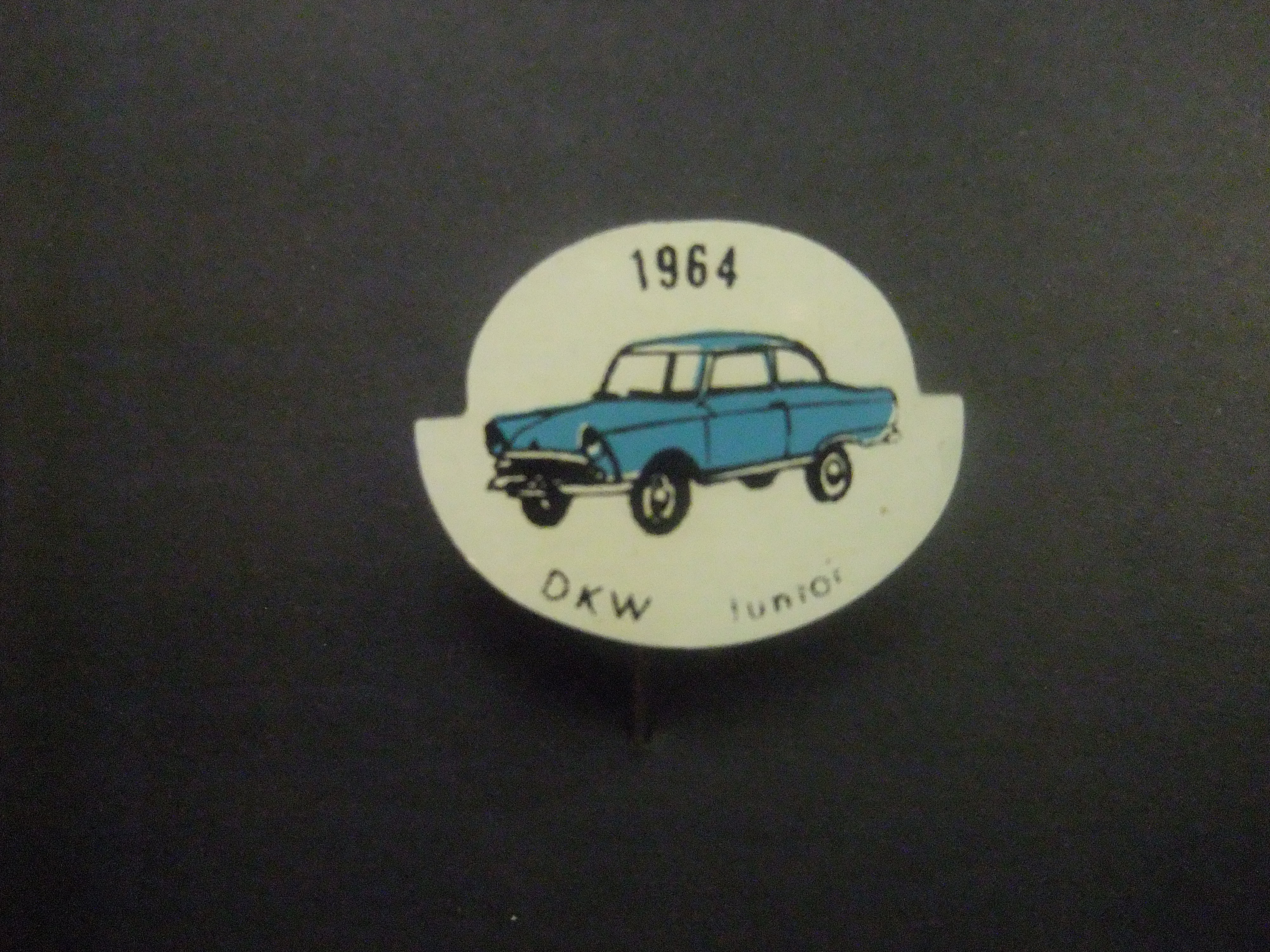 DKW Junior ( DKW F12 ) 1964 vervaardigd door Auto Union AG, blauw